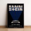 Rammstein Gelsenkirchen 2024 July 26 27 29 30 Veltins Arena Germany Event Poster 2